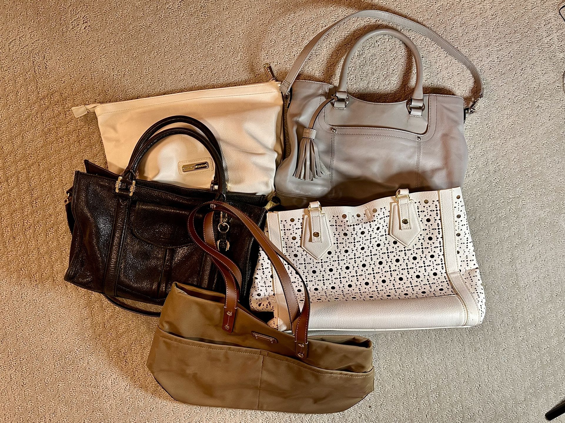 Five (5) Women’s Purses / Pocketbooks / Handbags