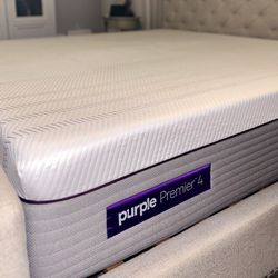 King Size Mattress Purple Premier 4 Wrapped in Plastic 13” Inches Thick Direct From Factory Same Day Delivery  