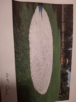 60 ft Oval Tarp Ground Cover