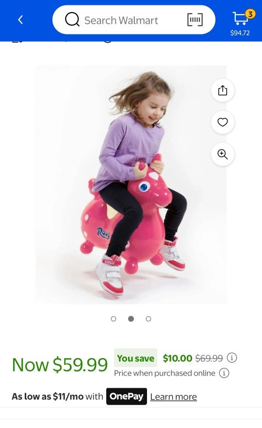 Rody (Bounce Horse) Pink