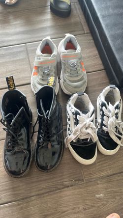 Kids Shoe Bundle – Dr. Martens, Vans, Under Armour