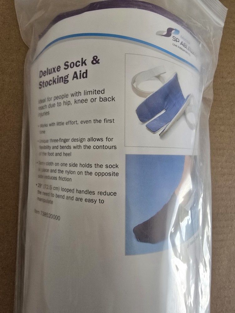 Deluxe Flexible Sock Aid - NEW