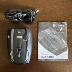 Cobra 9 Band Laser Radar Detector 