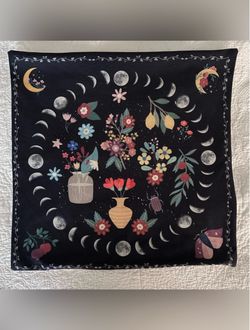 Celestial Themed Pillow Cover (17.5”)