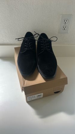 Steve Madden Men’s black velvet dress shoes