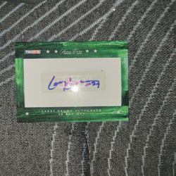 Dallas Cowboys Autographed Card 