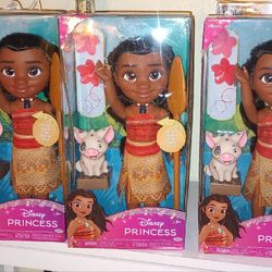 Disney Moana Singing Doll And Pua 