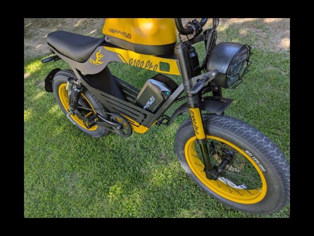 HappyRun Tank G100 Pro Electric Bike motorcycle