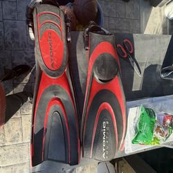 Atomic Aquatics BladeFin Speed Demon Fins – good condition