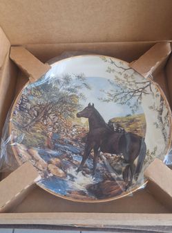 ​Vintage Hamilton Collection "Summer Splendor" Horse Collector Plate w/ COA & Box