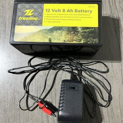 12V Battery With Charger 