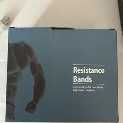 12 Pc. Resistance Band Set Tone & Sculpt Your Body Anywhere, Anytime