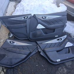 INFINITI Q50 BLACK DOOR PANELS