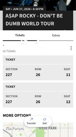 ASAP Rocky Tickets