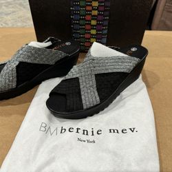 Bernie Mev Slip-On Open Toe Wedge - Bernadette