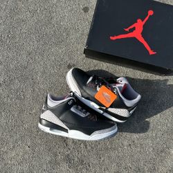 Jordan 4 Black Cement Size 12M