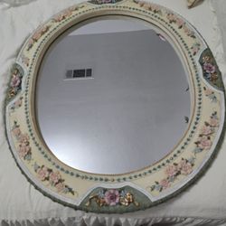 Vintage Look Ornate Mirror