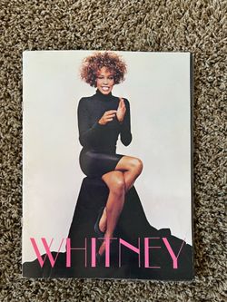 Semi-Rare Whitney Houston Concert Promo Booklet / Brochure