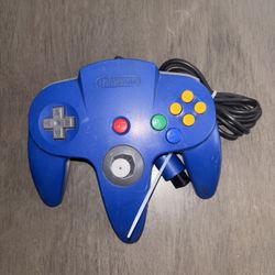 Authentic Nintendo 64 Controller Blue 