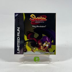 Shantae Advance: Risky Revolution (Nintendo GameBoy Advance, 2025)