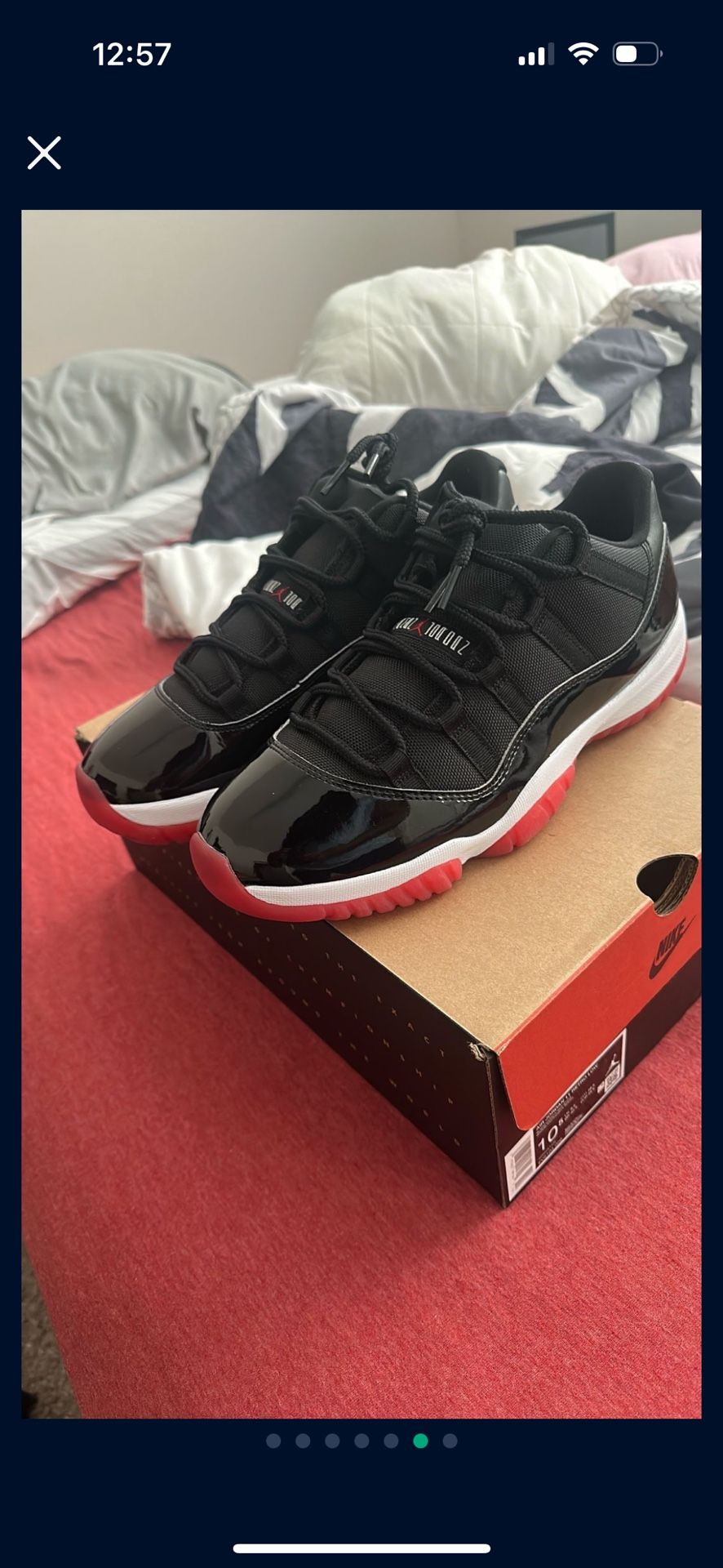 Bred 11s Low 10.5