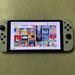 Switch Oled With 120/GAMES and 512GB