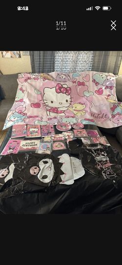 Hello Kitty, Party Supplies