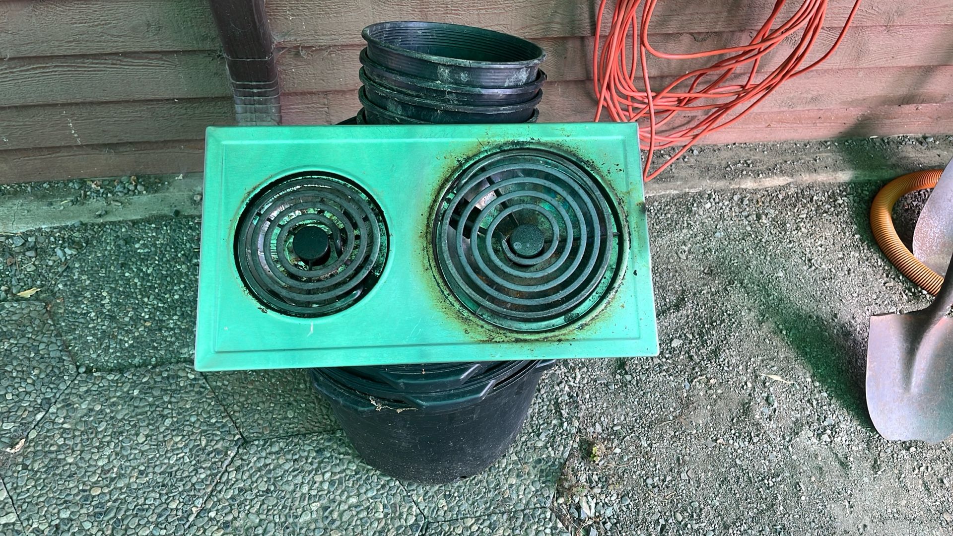 Two Free Downdraft Burners