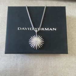 David Yurman Star Diamond Pendant 