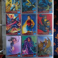 1994, 1995 Fleer Ultra X-Men - Marvel Cards