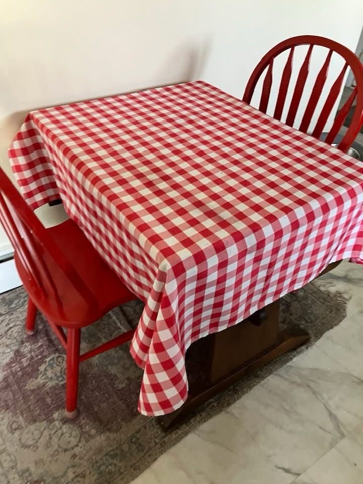 Antique table with extended side if needed free