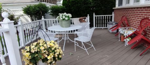 Wrought iron patio furniture