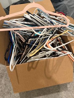 Velvet and plastic Clothes Hangers