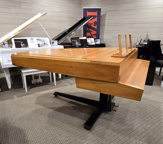 Ultra Rare Mid-Century “Tilting Wing” Folding Piano by Nico Rippen for Lindner