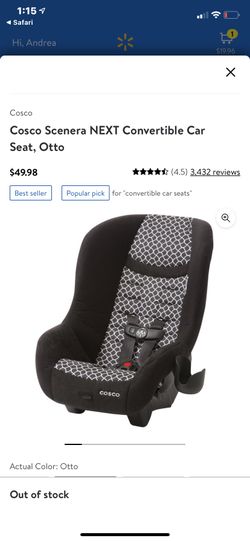 Cosco Scenara NEXT Convertable Car Seat