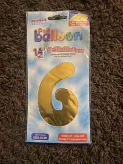 Foil Balloon 14” #6