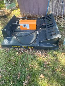 Wolverine BC-13-72W 72 Hydraulic Skid Steer Brush Cutter Attachment 15-20 GPM