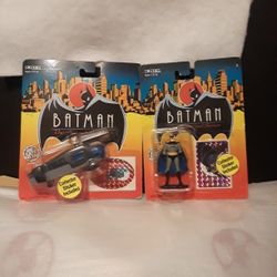 Batman Animated Series Diet Cast Helicopter & Batman