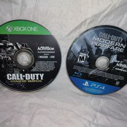 PS4 & XBOX ONE CALL OF DUTY GAMES 