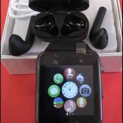 Smartwatch  And Earbuds 