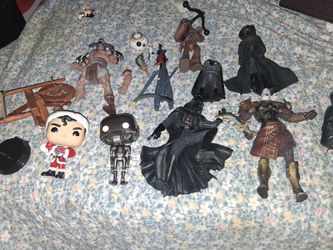 Stars wars figurines