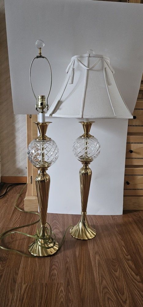 Antique Brass Lamps (set 2)