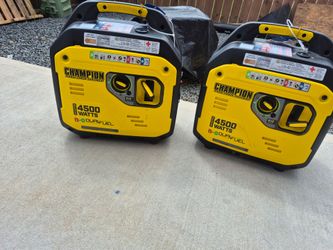 4500/3250-Watt Recoil Start Gasoline/Propane Powered Dual Fuel Inverter Generator with Quiet Technology and CO Shield
