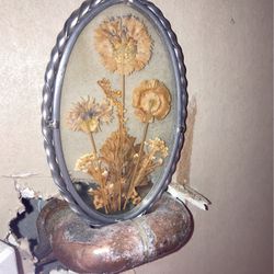 Framed Flower Made In USA