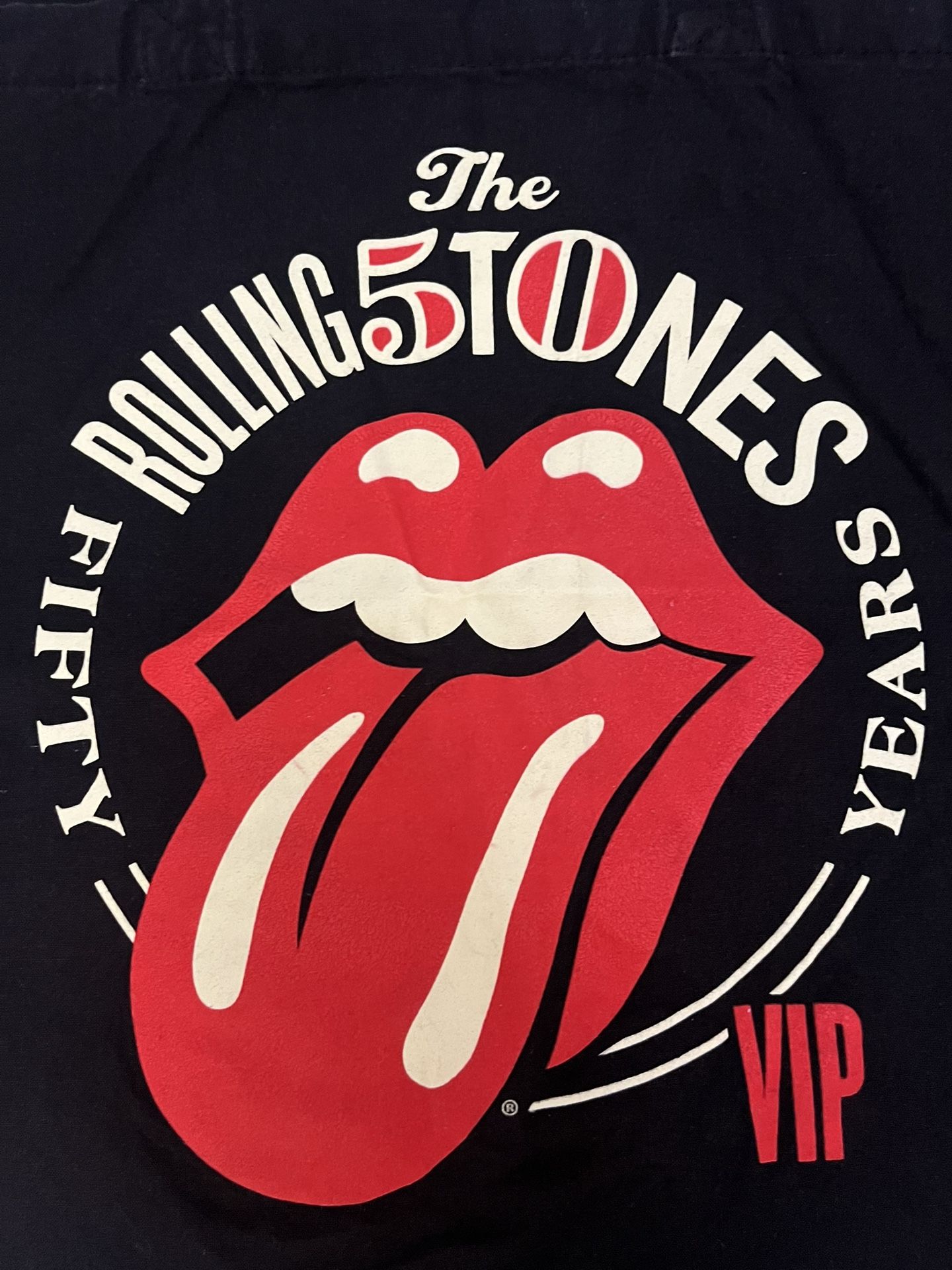 Rolling Stones 50th Anniversary VIP Tote Bag