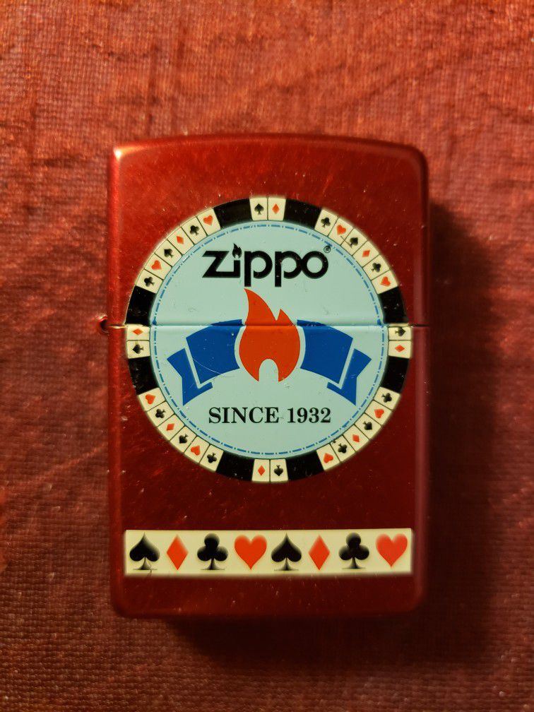 Zippo Lighter-NEW, Still Sealed-"Poker Chip-Zippo" Asking $30.