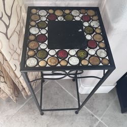  Decorative Mosaic Side Table