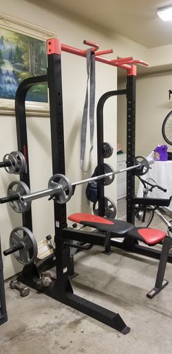 Weider pro 2025 7500 half rack