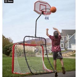All-in-1 Sports Set: Basketball, Baseball, Lacrosse, and Soccer  Hoop new condition  Assembled