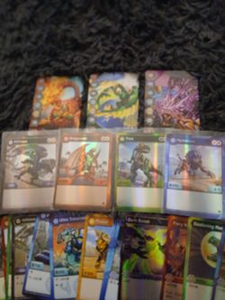 Bakugan cards foils